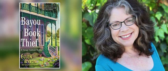 Interview with Ellen Byron, the author of Bayou Book Thief