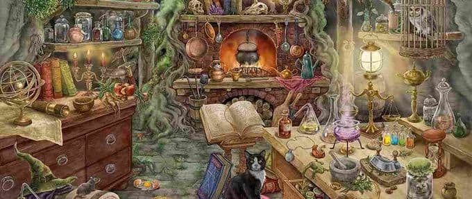 Featured Image Witch's Kitchen Mystery Puzzles