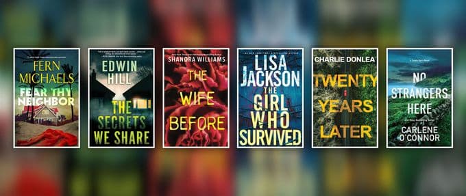 [Closed] Win These Thrilling Books for a Suspenseful Start to Fall