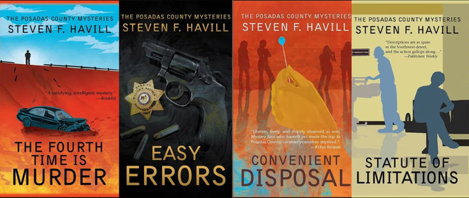 four posadas county mystery series book covers