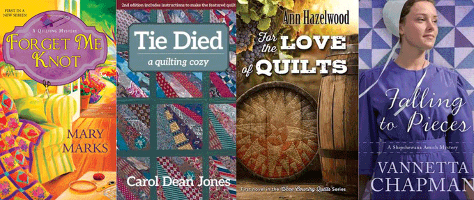 Quilting Cozy Mystery Books Jan 2024