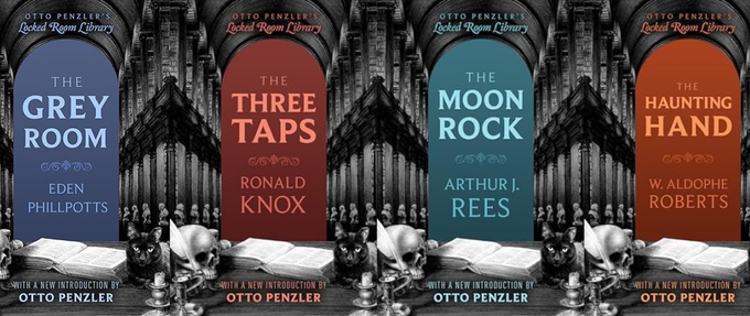 Otto Penzler's locked room library series book covers