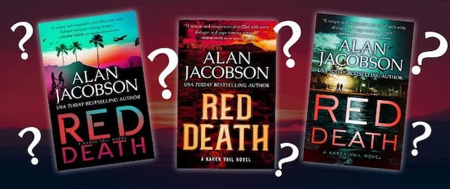 The Results Are In! Here's the Winning Cover Design for Alan Jacobson's Red Death
