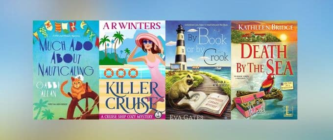 water cozy mysteries book covers