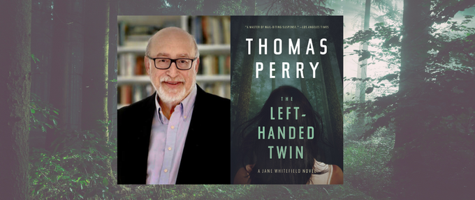 Signed copy of The Left-Handed Twin by Thomas Perry