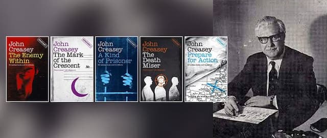 John Creasey, Prolific British Crime Author Also Known as "The Fiction Factory" 